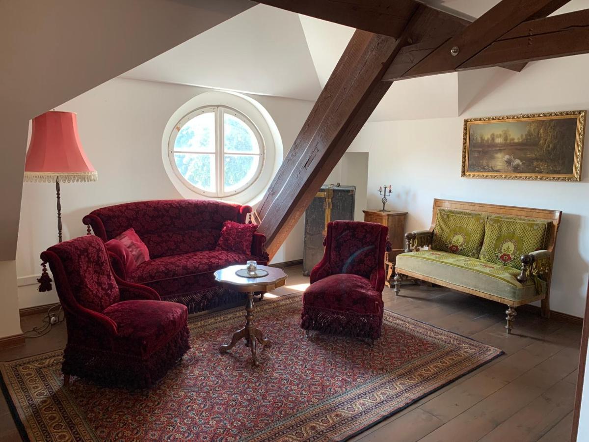 Hotel Garni Schloss Grochwitz Herzberg  エクステリア 写真